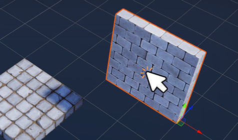 Selecting an Object in the Scene View