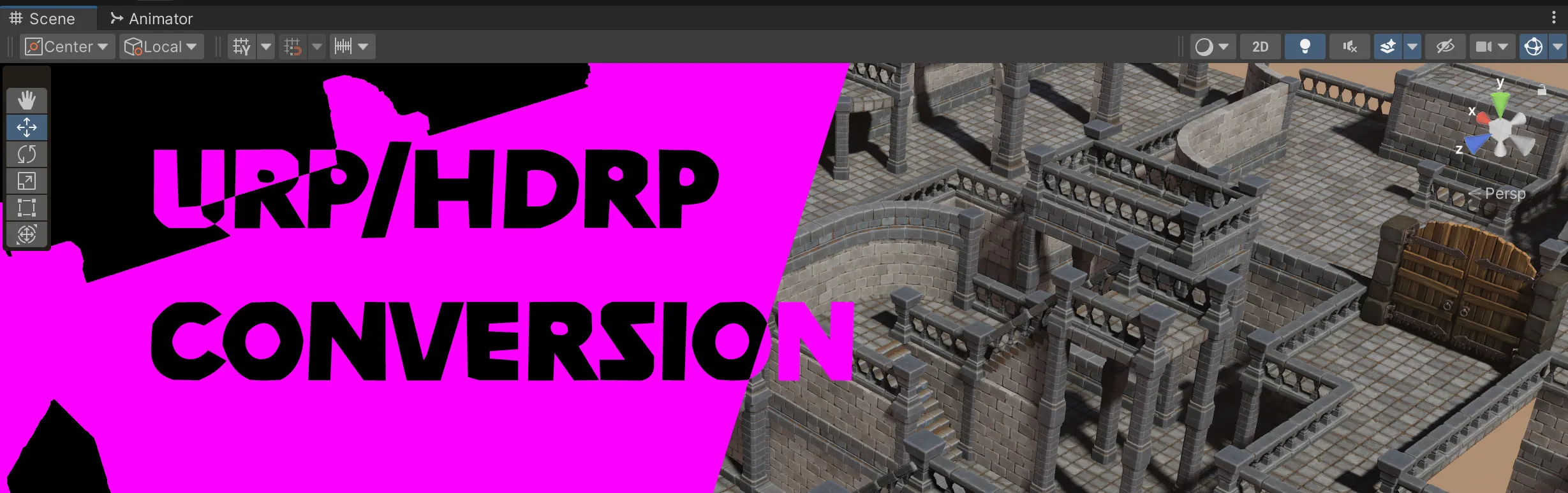 Main Image for URP/HDRP Conversion Guide