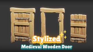 Medieval Wooden Door