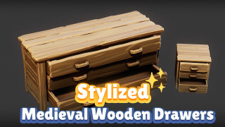 Medieval Wooden Drawers